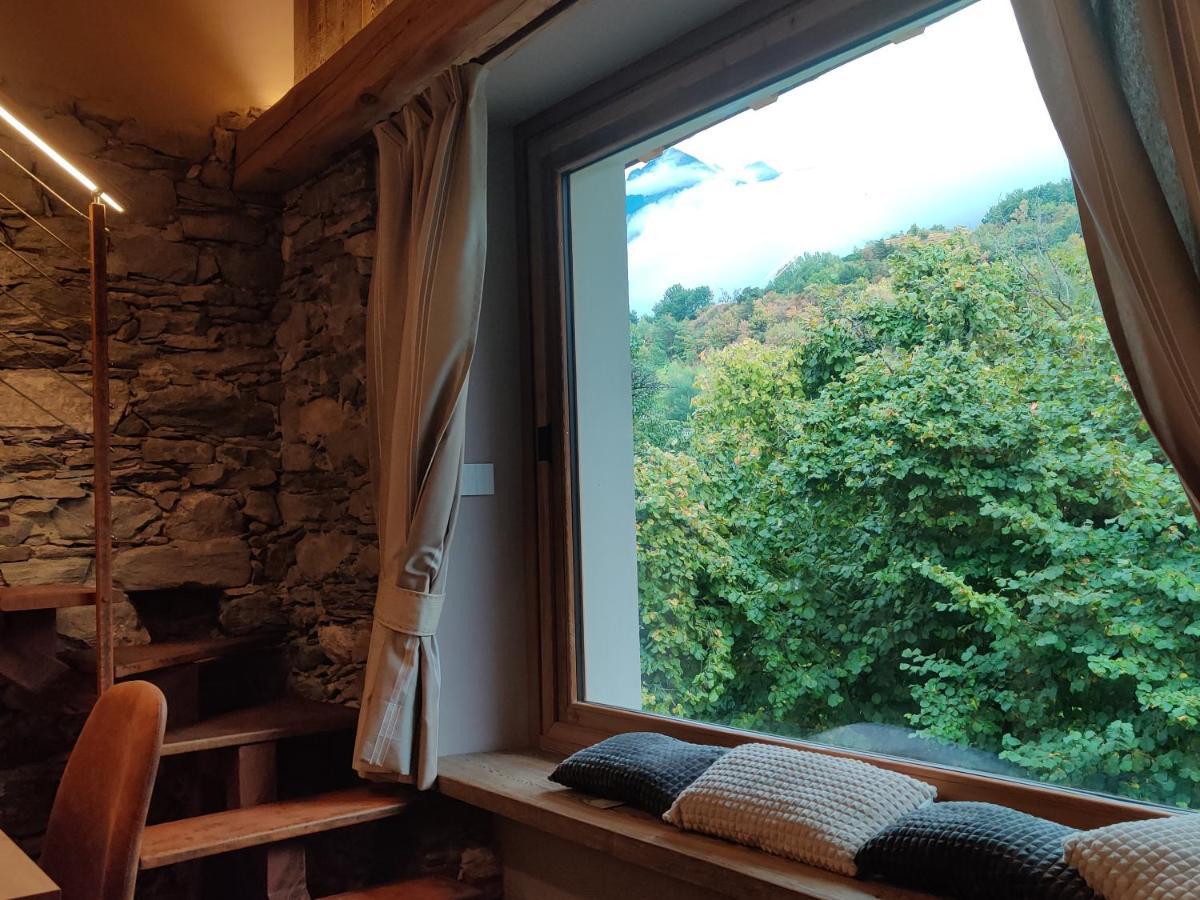 Au Fond Du Bourg Appartement Aosta Buitenkant foto